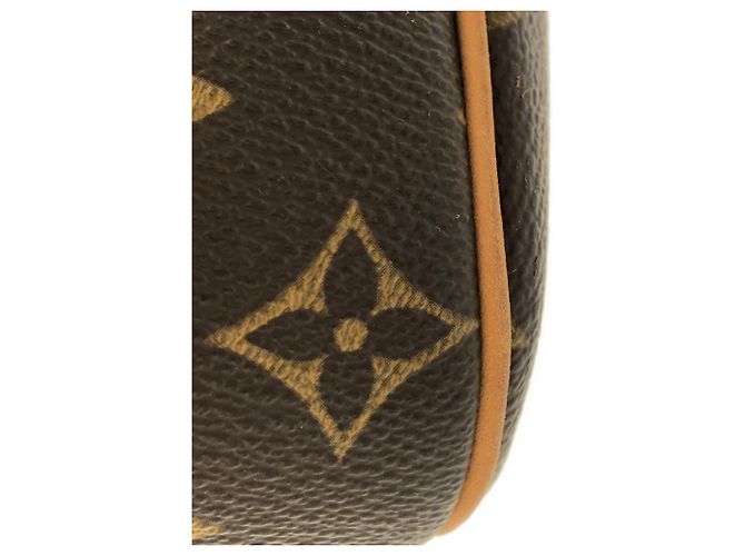 Borsa Louis Vuitton Monogram Trouville Marrone - vista 3
