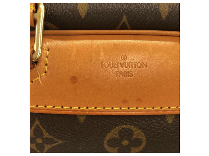 Borsa Louis Vuitton Monogram Trouville Marrone - vista 4