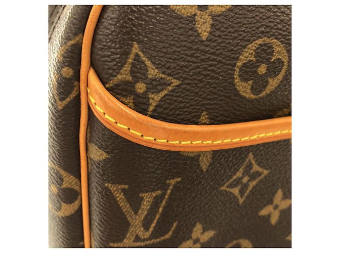Borsa Louis Vuitton Monogram Trouville Marrone - vista 5