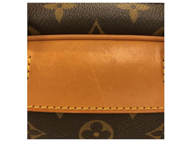 Borsa Louis Vuitton Monogram Trouville Marrone - vista 7