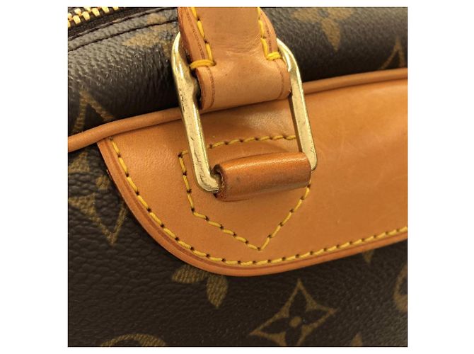 Borsa Louis Vuitton Monogram Trouville Marrone - vista 8