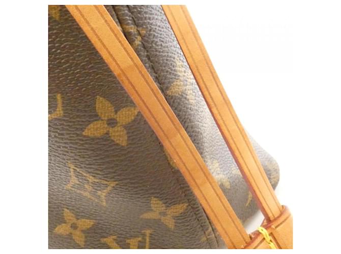Borsa Louis Vuitton Monogram Neverfull PM Marrone - vista 5