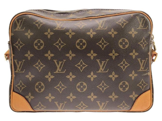 Borsa a tracolla Louis Vuitton Monogram Nile Marrone - vista 2