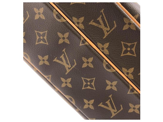 Borsa a tracolla Louis Vuitton Monogram Nile Marrone - vista 4