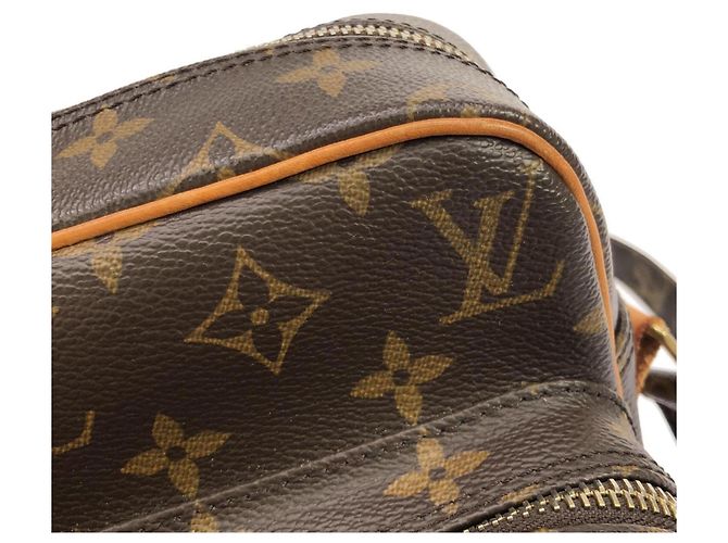 Borsa a tracolla Louis Vuitton Monogram Nile Marrone - vista 6