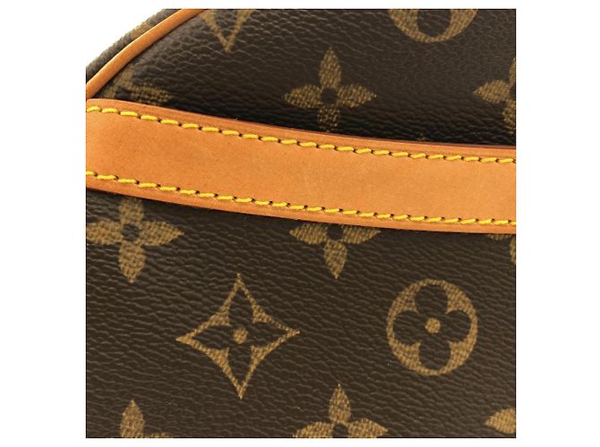 Borsa a tracolla Louis Vuitton Monogram Blois Marrone - vista 4