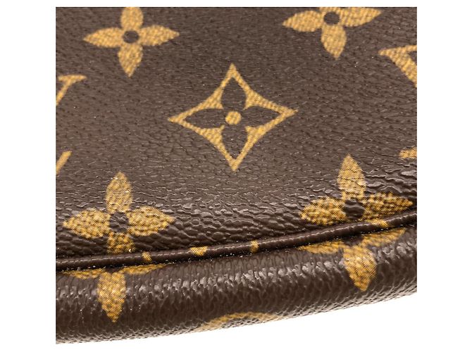 Louis Vuitton Monogram Pochette Accessoires Marrone - vista 4