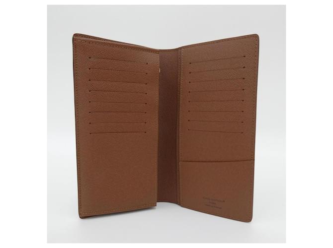 Portafoglio Louis Vuitton Monogram Brazza Marrone - vista 3