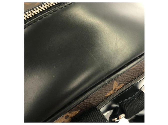 Zaino Louis Vuitton Monogram Macassar Josh M41530 Marrone - vista 6
