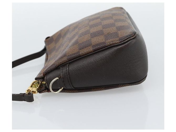 Beauty Case Louis Vuitton Damier Canvas Marrone - vista 3