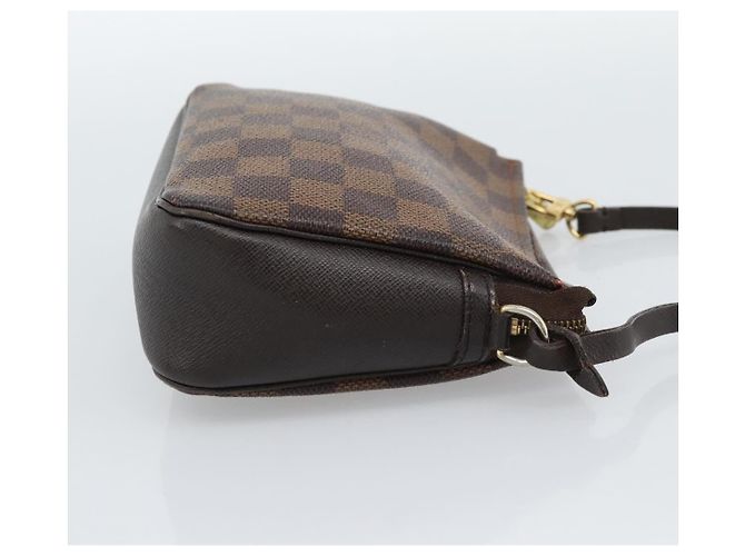 Beauty Case Louis Vuitton Damier Canvas Marrone - vista 4