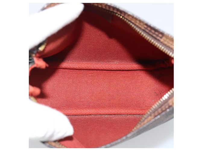 Beauty Case Louis Vuitton Damier Canvas Marrone - vista 7