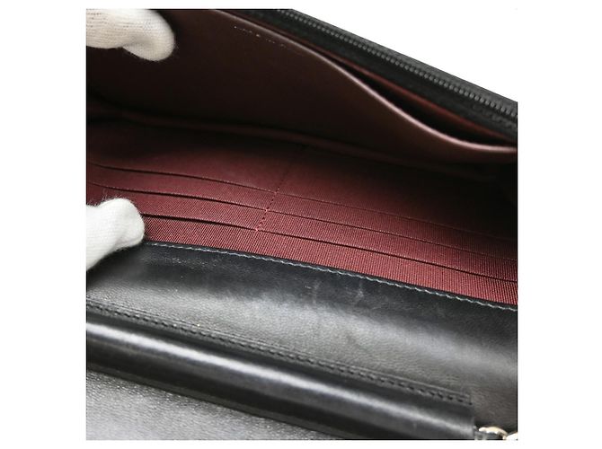 Chanel Wallet on Chain gestepptes Lammleder Small Schwarz - Ansicht 3