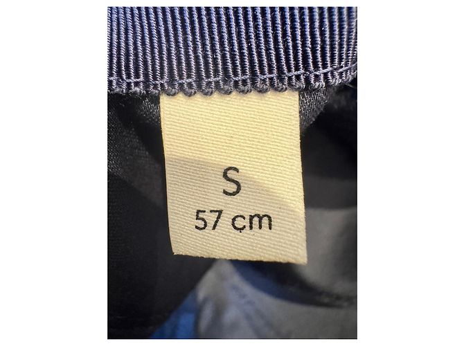 Gucci Cappellino GG Supreme - Blu Scuro Bianco - vista 7