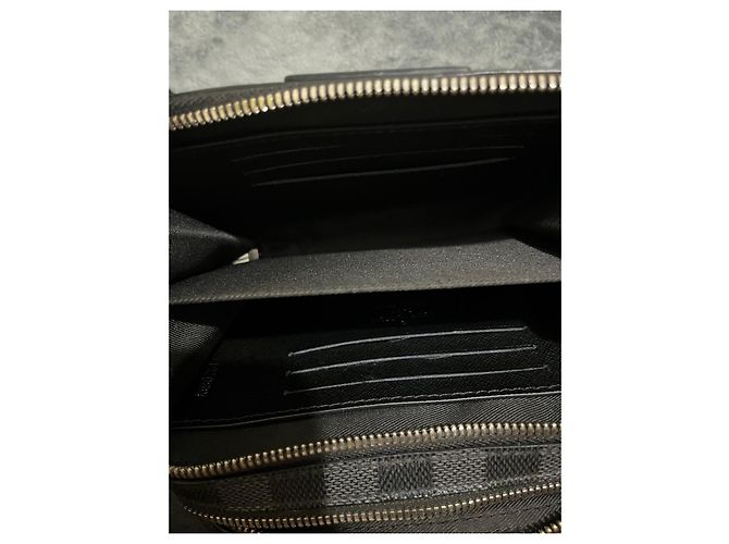 Borsa Louis Vuitton Damier Graphite Nero Damier ebene - vista 10