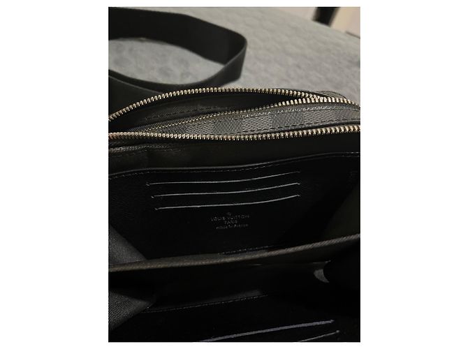 Borsa Louis Vuitton Damier Graphite Nero Damier ebene - vista 8