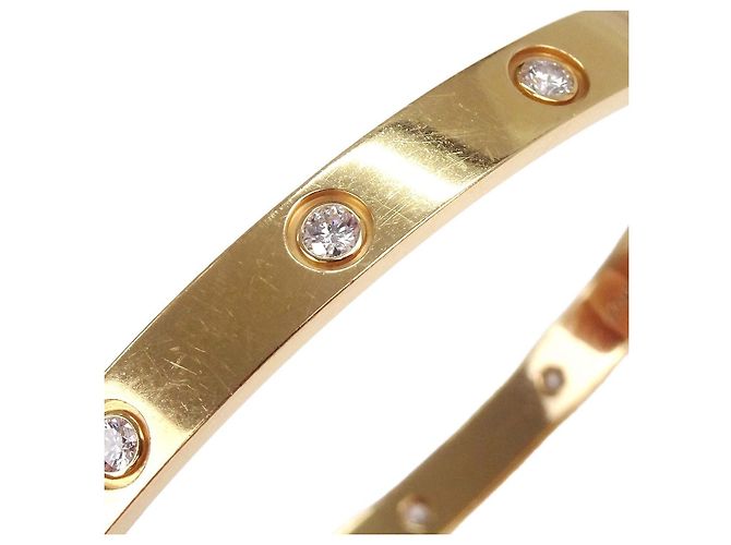 Cartier Love 18K Or Rose et Diamants Doré - vue 2