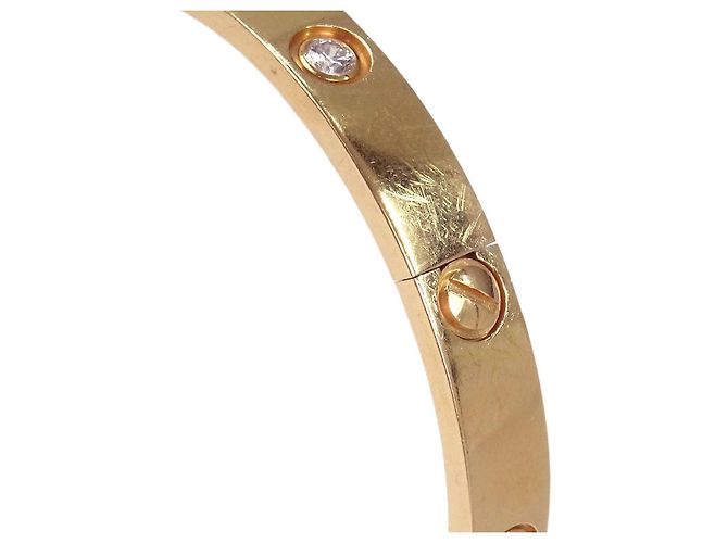 Cartier Love 18K Or Rose et Diamants Doré - vue 3