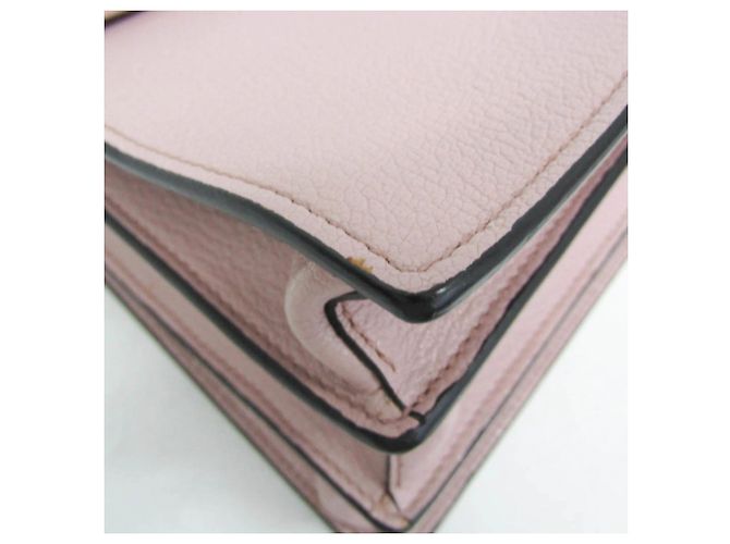 Miu Miu Madras Convertible Compartment Top Handle Leather Medium Rosa - vista 5