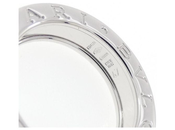 Bulgari Anello Bvlgari B.zero1 1-Band in oro bianco - vista 3