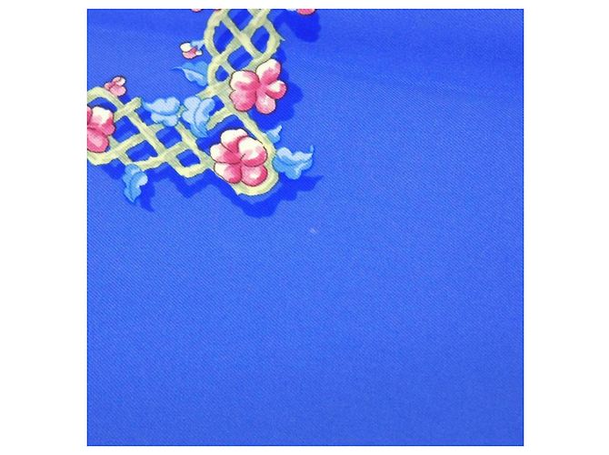 Hermès Hermes LE SACRE DU PRINTEMPS Carré Scarf Muffler Weiß Blau - Ansicht 3