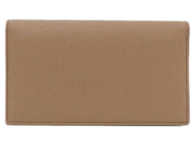 Bulgari Bvlgari Lederlanger Geldbeutel Braun Orange - Ansicht 2