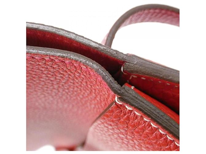 Hermès Borsa Hermes Arzan 31cm Rosso - vista 5