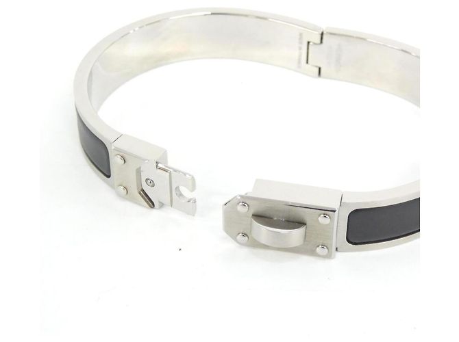 Hermès Bracciale Charm Kelly Men Hermes Nero - vista 3