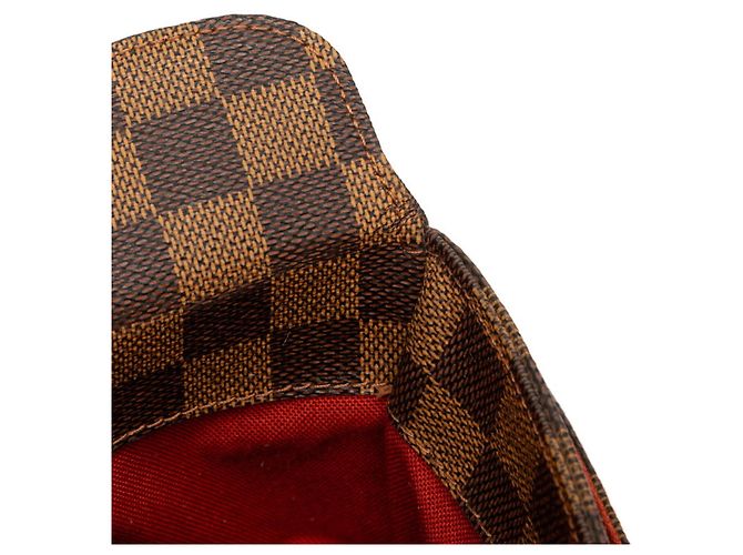 Borsa Louis Vuitton Damier Broadway Marrone - vista 4