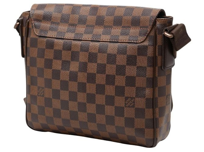 Borsa a tracolla Louis Vuitton Damier District PM Marrone - vista 2