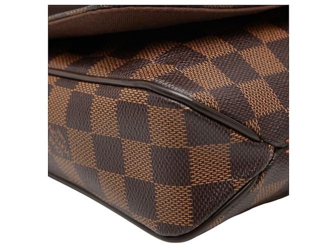 Borsa a tracolla Louis Vuitton Damier District PM Marrone - vista 5
