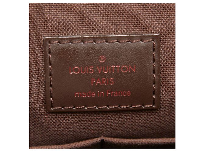 Borsa a tracolla Louis Vuitton Damier District PM Marrone - vista 9