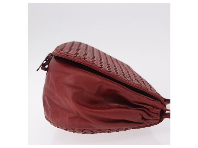 Bottega Veneta Flap Intrecciato Nappa Small Rot - Ansicht 3