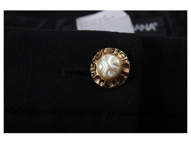 Dolce & Gabbana Black Wool Blend Tailored Trousers - view 12