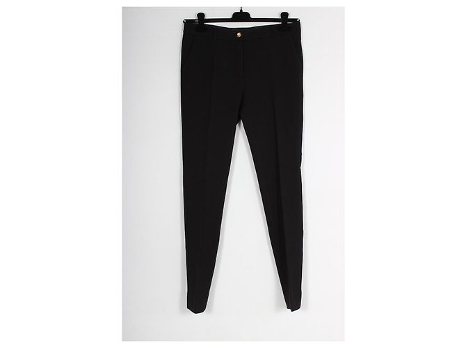 Dolce & Gabbana Black Wool Blend Tailored Trousers - view 7