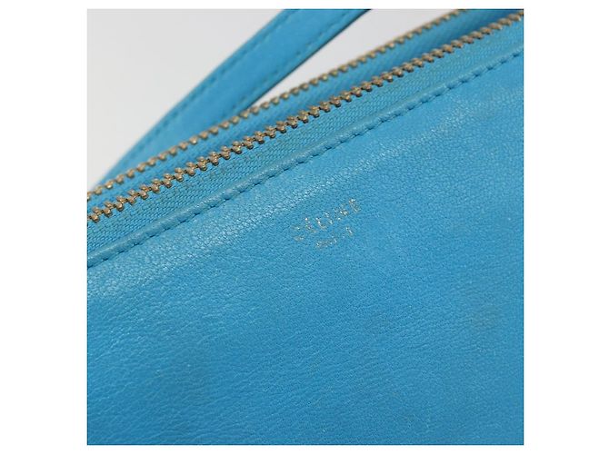 Céline Celine Trio Leather Small Blau - Ansicht 6
