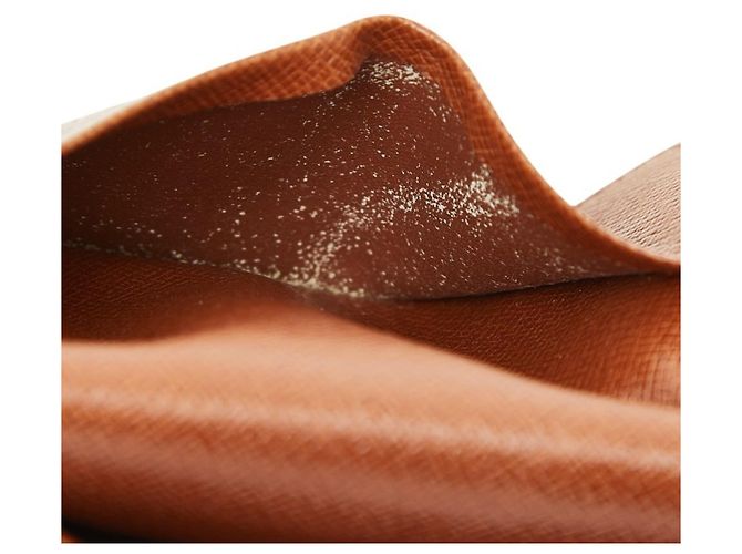 Louis Vuitton Monogram Enveloppe Tarjetero Castaño - vista 7