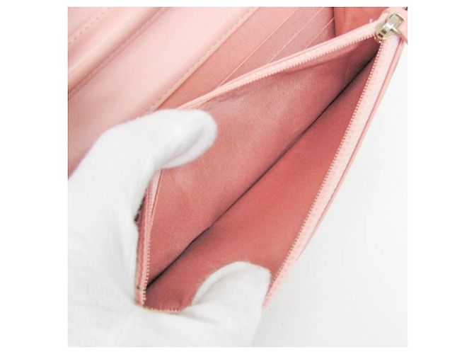 Chanel Boy Wallet on Chain quilted caviar Pink - view 4
