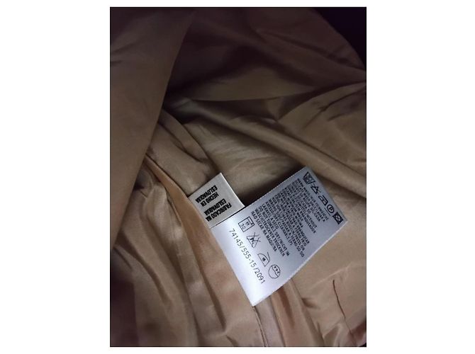 Minifalda Laurèl Jeans estampado cebra Castaño Negro Beige - vista 6