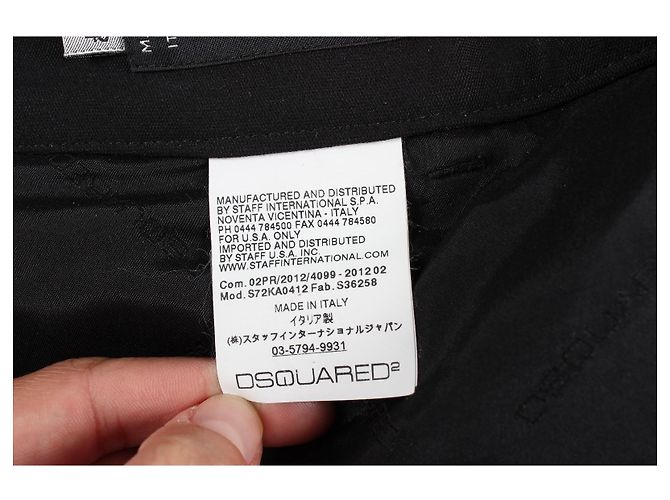 Dsquared2 Schwarze Hose Dsquared - Ansicht 10