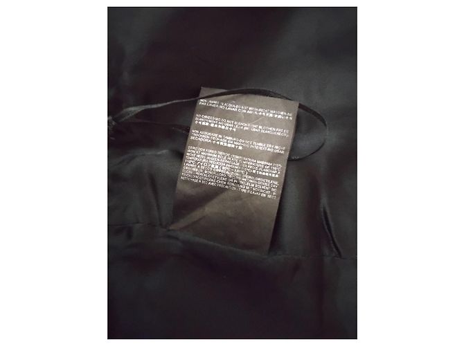 Falda de lana con patrón geométrico Balenciaga Negro Gris - vista 11