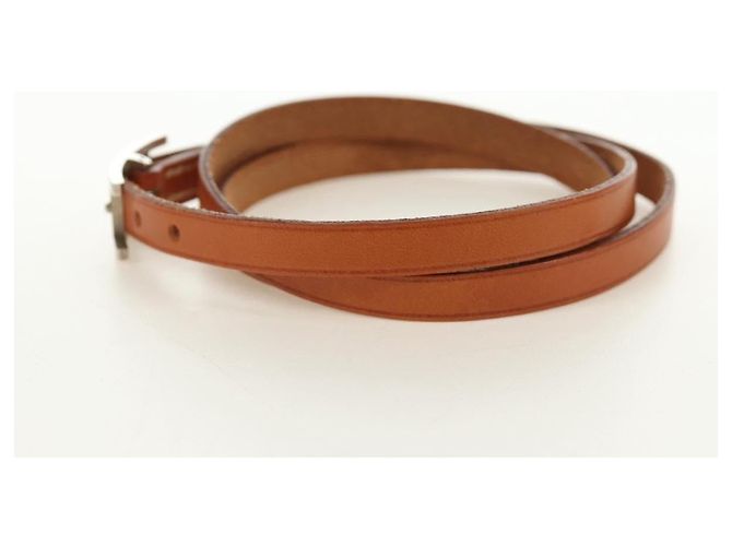 Hermès Hermes Hapi 3 Leder mit Metall Braun - Ansicht 3