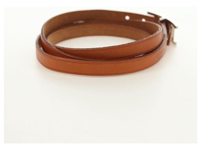 Hermès Hermes Hapi 3 Leder mit Metall Braun - Ansicht 4