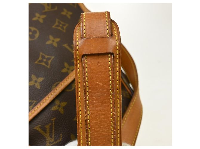 Louis Vuitton Saumur Monogram Canvas Marrone - vista 7