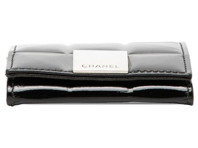 Chanel Chocolate Bar Geldbörse/Kleingeldbeutel Schwarz - Ansicht 3