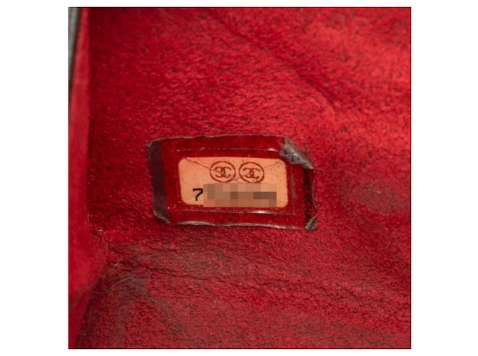 Chanel Chocolate Bar Geldbörse/Kleingeldbeutel Schwarz - Ansicht 8
