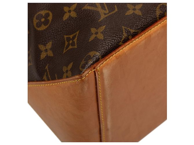 Bolsa de ombro Louis Vuitton Monogram Cabas Mezzo Marrom - vista 4
