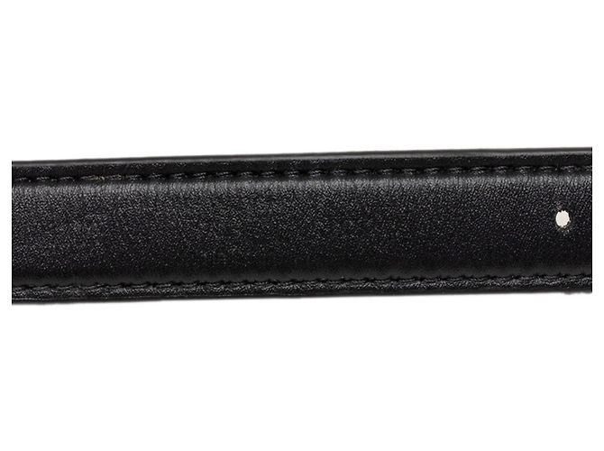 Cinturón Louis Vuitton Pretty LV Reversible M8232X Castaño Negro - vista 7