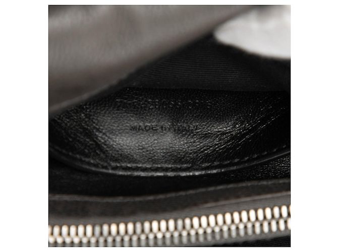Saint Laurent YSL Monogram College gesteppte Handtasche Medium Braun - Ansicht 6