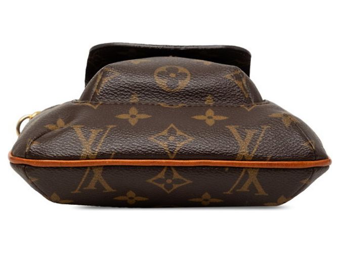 Pochette Accessorio Partition Monogram Louis Vuitton Marrone - vista 3